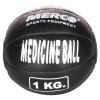 Merco Black Leather kožený medicinální míč POUZE 1 kg (VÝPRODEJ)