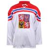 Merco ČR OH Soči 2014 replika hokejový dres - bez potisku POUZE L - bílá-červená (VÝPRODEJ)