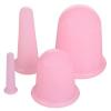 Merco Cups 4Pack masážní silikonové baňky růžová POUZE 1 sada (VÝPRODEJ)
