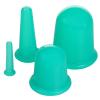 Merco Cups 4Pack masážní silikonové baňky zelená