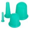 Merco Cups 4Pack masážní silikonové baňky zelená