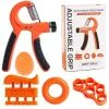 Merco Grip 5 sada na posilování rukou oranžová Merco Grip 5 sada na posilování rukou oranžová