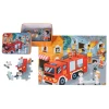Merco Hasící Vůz puzzle 100 dílků Merco Hasící Vůz puzzle 100 dílků