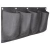 Merco Horizontal Grow Bag 4 textilní květináče na zeď černá