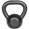 Merco Kettlebell Kov činka černá POUZE 16 kg (VÝPRODEJ)