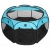 Merco Pet Octagonal ohrádka pro psy modrá-černá Merco Pet Octagonal ohrádka pro psy modrá-černá