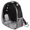 Merco Petbag Transparent batoh na mazlíčky černá