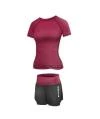 Merco Runner Short 2W fitness set plum