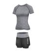 Merco Runner Short 2W fitness set šedá