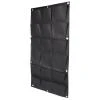 Merco Wall Grow Bag 18 textilní květináče na zeď černá Merco Wall Grow Bag 18 textilní květináče na zeď černá