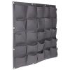 Merco Wall Grow Bag 25 textilní květináče na zeď černá