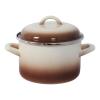 Metalac Hrnec + poklice pr.18cm 3l CAPUCCINO