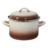 Metalac Hrnec + poklice pr.18cm 3l CAPUCCINO