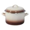 Metalac Hrnec + poklice pr.24cm 6,75l CAPUCCINO