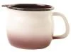 Metalac Hrnek baněný smalt s výlevkou pr.10cm 0,8l CAPUCCINO Metalac Hrnek baněný smalt s výlevkou pr.10cm 0,8l CAPUCCINO