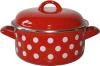 Metalac Rendlík + poklice pr.14cm 1l PUNTÍK ČRV