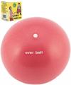 Míč overball 260mm červený fitness gymball rehabilitační do 120kg
