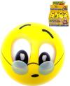 Míček soft s potiskem smajlík 6cm balonek pěnový různé druhy Míček soft s potiskem smajlík 6cm balonek pěnový různé druhy