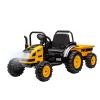 Milly Mally Elektrický traktor s vlečkou Farmer žlutý