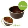 Miska keramická 0,5 l - Uštípnutá - %