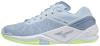 Mizuno WAVE STEALTH NEO / Heather/White/Neo Lime dámské sálovky