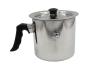 Mlékovar 1,5l pr.15cm nerez s poklicí (VÝPRODEJ)