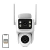 Moes WCM-Q29 8MP Wi-Fi IP kamera s dvojitým objektivem Moes WCM-Q29 8MP Wi-Fi IP kamera s dvojitým objektivem