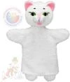 Moravská ústředna Maňásek s ťapkami Kočička bílá Moravská ústředna Maňásek s ťapkami Kočička bílá