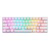 Motospeed Bezdrátová mechanická klávesnice SK62 White (modrý spínač)