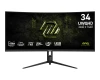 MSI Gaming MAG 342CQRF E20, 34[34] Rapid VA zakřivený /3440x1440(UWQHD)/200Hz/0,5ms/DP/2xHDMI/Výškově nast./Pivot/černá