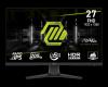 MSI Gaming monitor MAG 272F 27[34] Rapid IPS/FHD/200Hz/0,5ms/HDMI/DP/černá