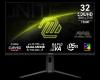 MSI MAG 321CUPDF Gaming monitor 31,5[34] Rapid VA zakřivený/3840x2160(UHD)/160Hz (320Hz - FHD)/0,5ms/2xHDMI/DP/USB-C/výšk.nast./černá