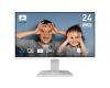 MSI monitor PRO MP2412W, 23,8[34] VA/1920 x 1080 FHD/100Hz/1ms/HDMI/DP/bílá