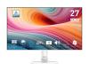 MSI monitor PRO MP275W E2, 27[34] IPS/1920 x 1080 (FHD)/120Hz/1ms/DP/HDMI/D-Sub/bílá