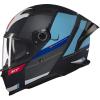 MT Helmets BRAKER CHENTO C7 šedo-modro-bílá integrální helma + sleva 300,- na příslušenství