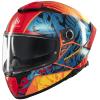 MT Helmets Integrální helma Thunder 4 SV Rainforest modro-oranžová + sleva 400,- na příslušenství