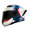 MT Helmets ATOM 2 SV EMALLA C7 bílo-modro-červená vyklápěcí helma + sleva 300,- na příslušenství MT Helmets ATOM 2 SV EMALLA C7 bílo-modro-červená vyklápěcí helma + sleva 300,- na příslušenství