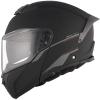 MT Helmets Vyklápěcí helma ATOM 2 SV SOLID A1 černá matná + sleva 400,- na příslušenství