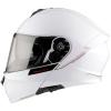 MT Helmets Genesis SV Solid A0 bílá lesklá vyklápěcí přilba MT Helmets Genesis SV Solid A0 bílá lesklá vyklápěcí přilba