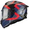 MT Helmets Atom 2 SV Dexter B15 modro-černo-červená výklopná helma + sleva 400,- na příslušenství MT Helmets Atom 2 SV Dexter B15 modro-černo-červená výklopná helma + sleva 400,- na příslušenství