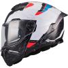 MT Helmets Atom 2 SV Highlands A7 černo-bílo-modro-červená výklopná helma + sleva 400,- na příslušenství MT Helmets Atom 2 SV Highlands A7 černo-bílo-modro-červená výklopná helma + sleva 400,- na příslušenství