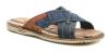 Mustang 4152-705-820 jeans navy pánské nadměrné nazouváky
