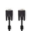 Nedis CCGB59000BK20 - Kabel VGA | VGA Zástrčka - VGA Zástrčka | 2 m | Černá barva Nedis CCGB59000BK20 - Kabel VGA | VGA Zástrčka - VGA Zástrčka | 2 m | Černá barva