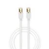 Nedis CCGB85221WT10 - CAT6 S/FTP Síťový Kabel | RJ45 (8P8C) Zástrčka – RJ45 (8P8C) Zástrčka | 1 m | Bílá barva Nedis CCGB85221WT10 - CAT6 S/FTP Síťový Kabel | RJ45 (8P8C) Zástrčka – RJ45 (8P8C) Zástrčka | 1 m | Bílá barva