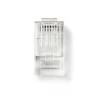 Nedis CCGB89305TP - RJ45 konektor| Zástrčka | Lanko UTP CAT6 | Přímý | Pozlacené | 10 kusů | PVC | Transparentní | Box Nedis CCGB89305TP - RJ45 konektor| Zástrčka | Lanko UTP CAT6 | Přímý | Pozlacené | 10 kusů | PVC | Transparentní | Box