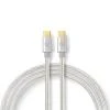 Nedis CCTB60800AL20 - USB 2.0 kabel | USB-C™ Zástrčka | USB-C™ Zástrčka | 480 Mbps | 2.00 m | Stříbrná Nedis CCTB60800AL20 - USB 2.0 kabel | USB-C™ Zástrčka | USB-C™ Zástrčka | 480 Mbps | 2.00 m | Stříbrná