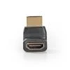 Nedis CVGB34902BK - HDMI™ Adaptér Úhlový 270° | HDMI Konektor - HDMI Zásuvka | Černá barva Nedis CVGB34902BK - HDMI™ Adaptér Úhlový 270° | HDMI Konektor - HDMI Zásuvka | Černá barva