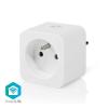 Nedis WIFIP121EWT - WiFi Chytrá Zásuvka |Typ E (CEE 7/6)| -10 - 45 °C | Android™ / IOS | Bílá