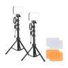 Neewer BP66 studio set dvě LED lampy + filtry + stativy Neewer BP66 studio set dvě LED lampy + filtry + stativy