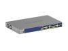 Netgear 24-Port Gigabit Ethernet, PoE+, Smart Switch, 4 SFP+ Ports (190W) - GS728TXP